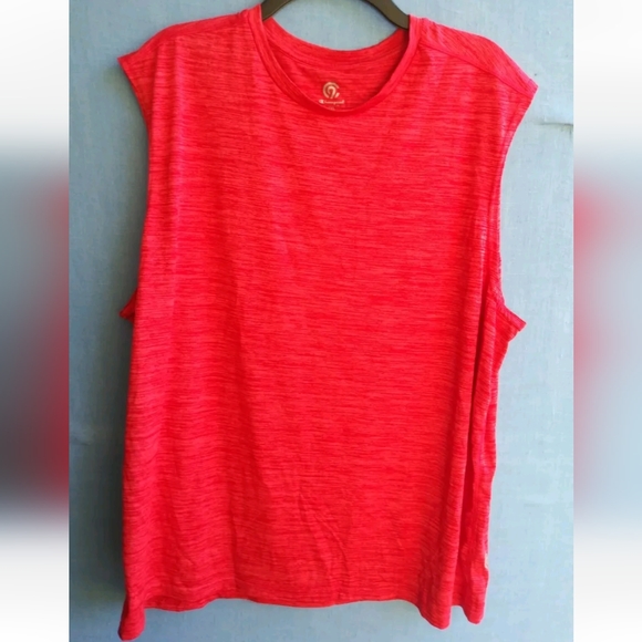 Champion Men's XXL Red Sleeveless Shirt F2. - Picture 1 of 3